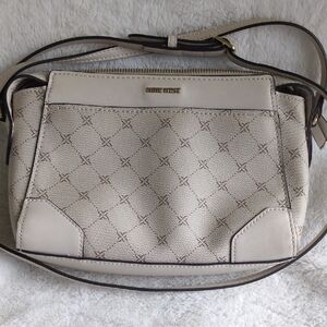 Nine West Beige/Gold Crossbody Bag